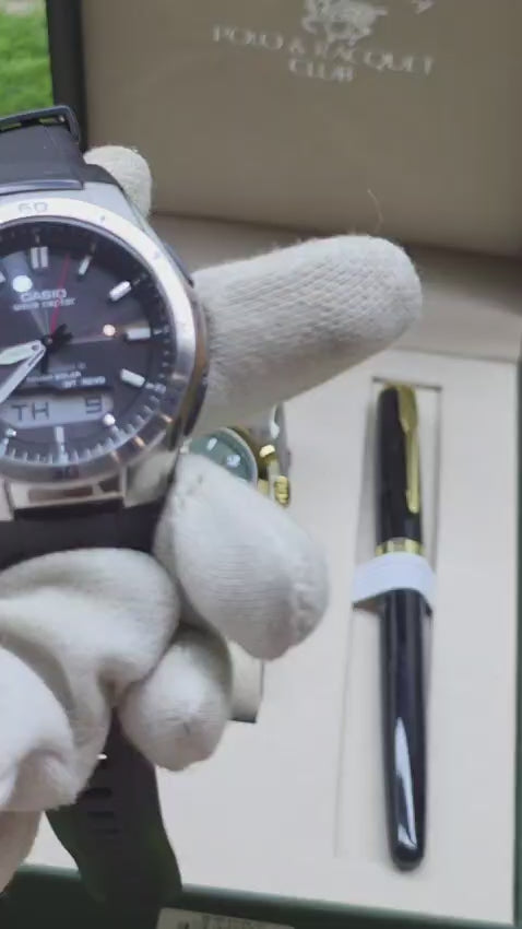 Men watch