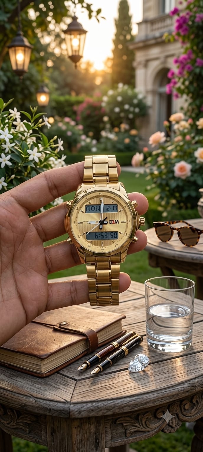 Men watch