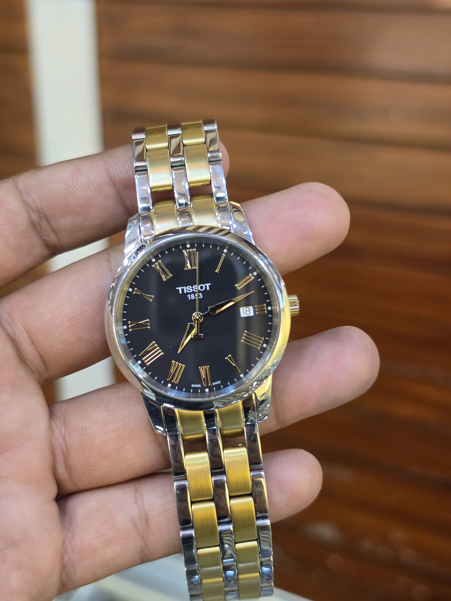Men watch