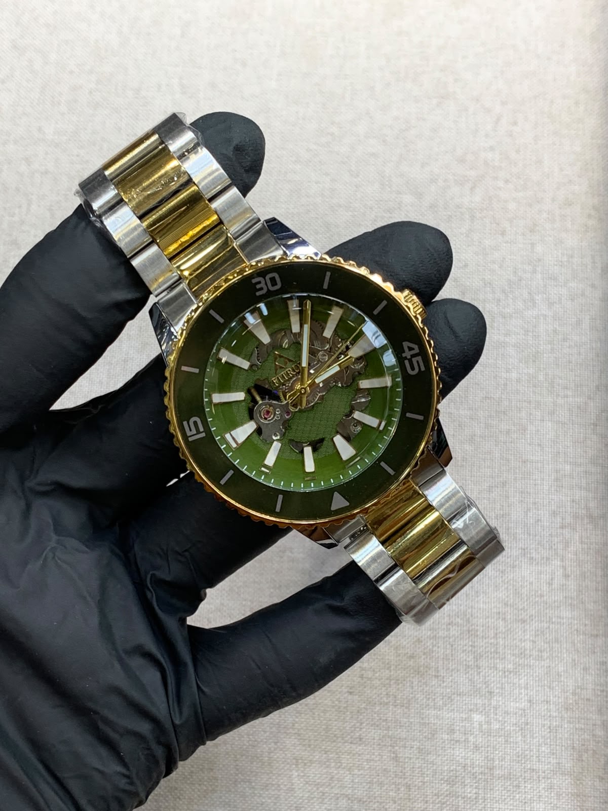 Men watch