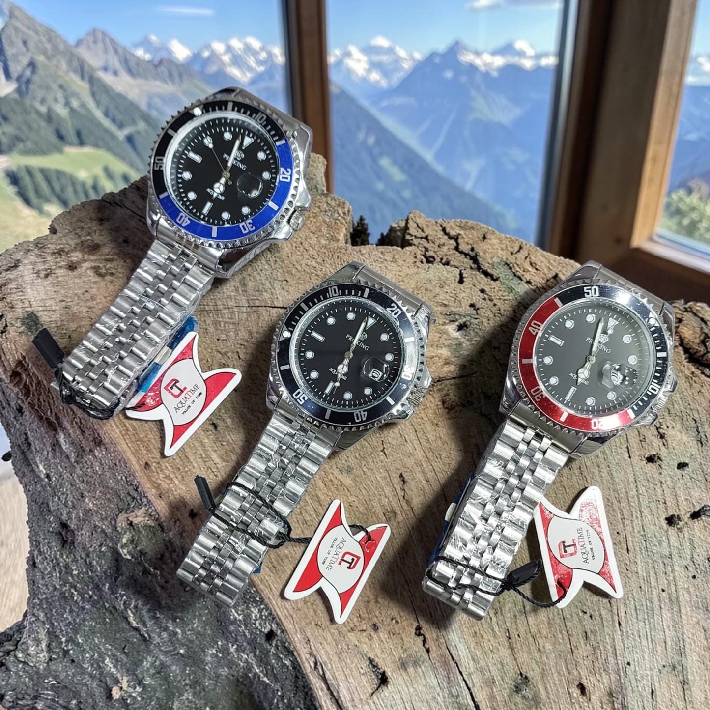 Men watch