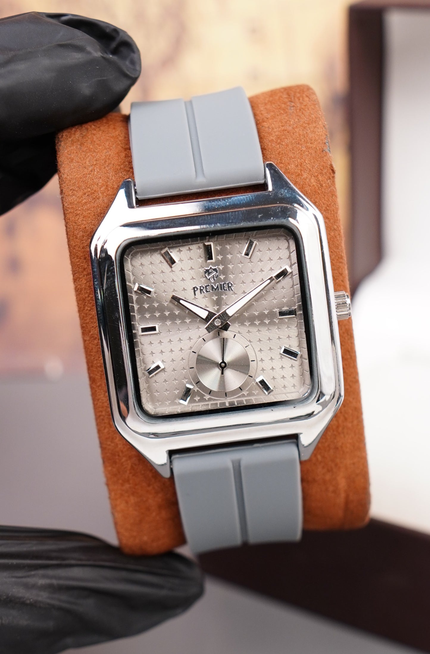 Men watch