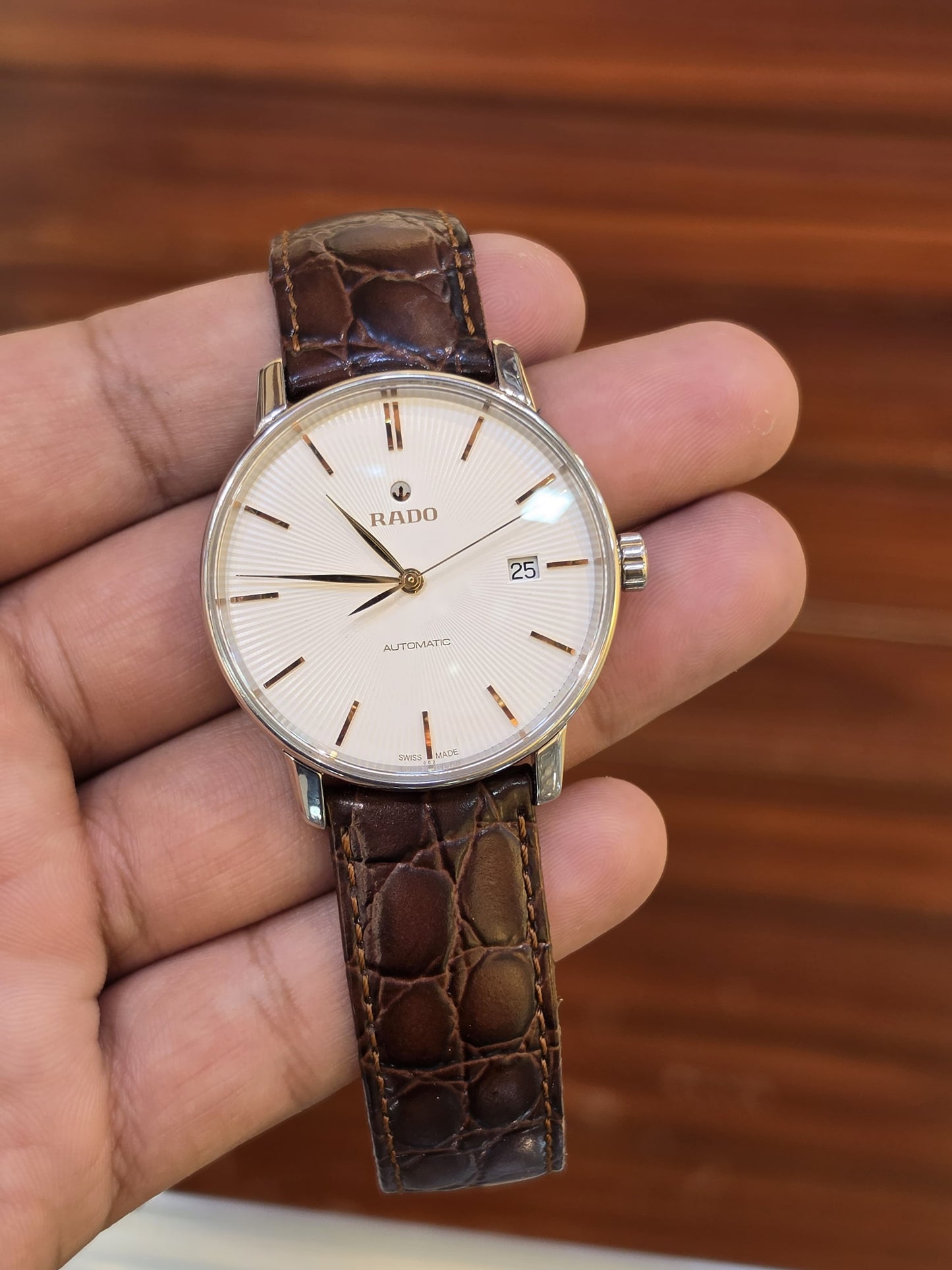 Men watch
