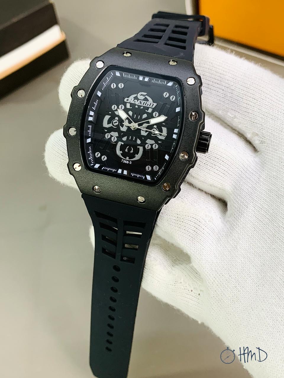Men watch