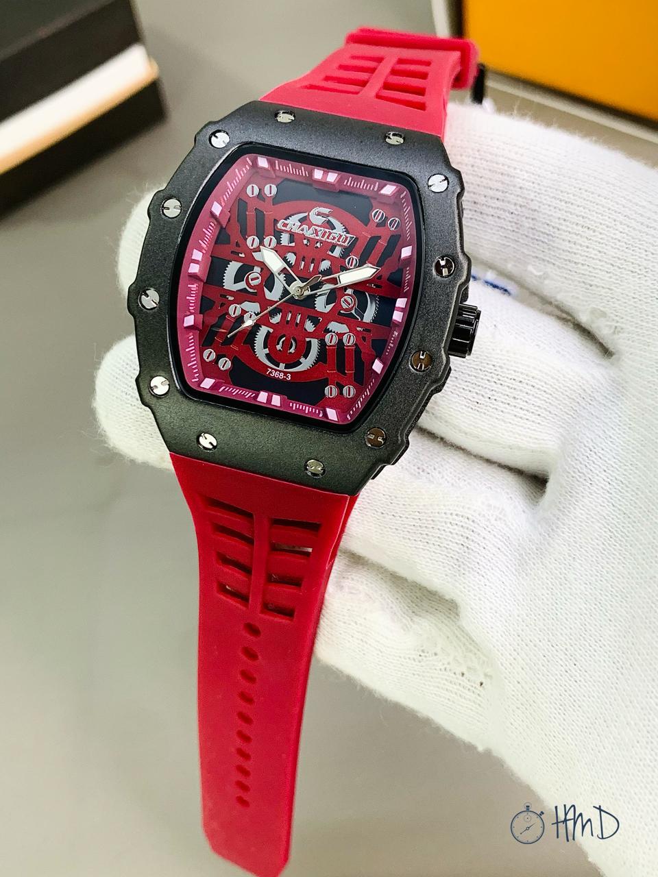 Men watch