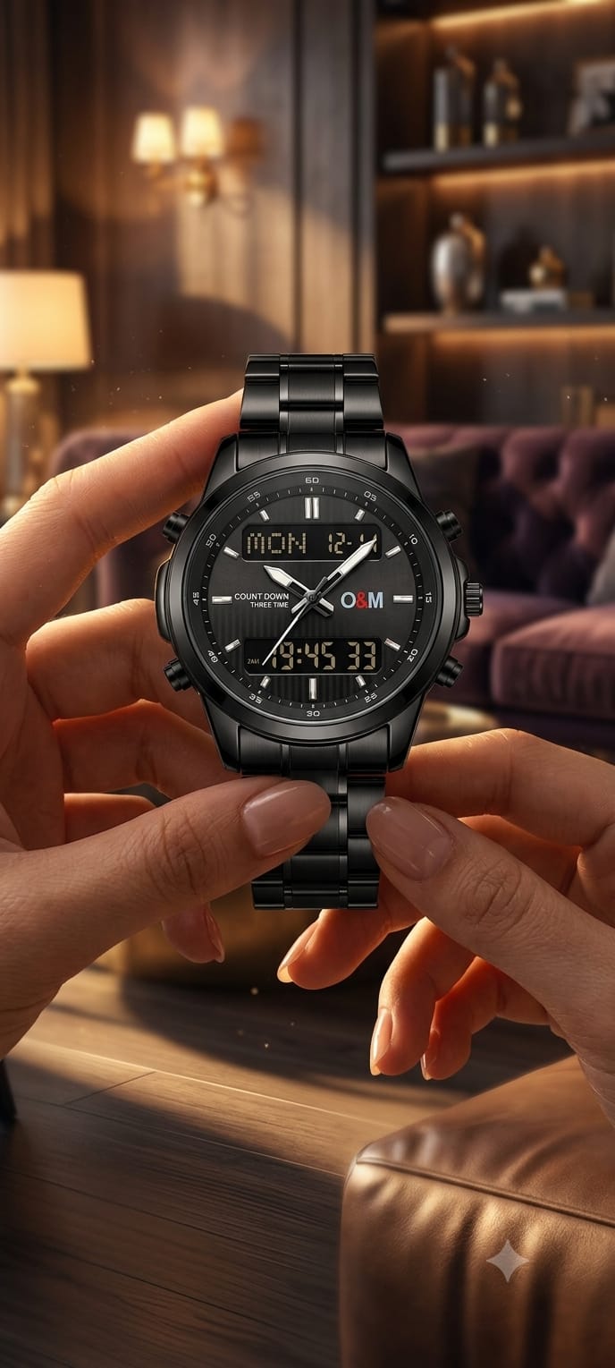 Men watch