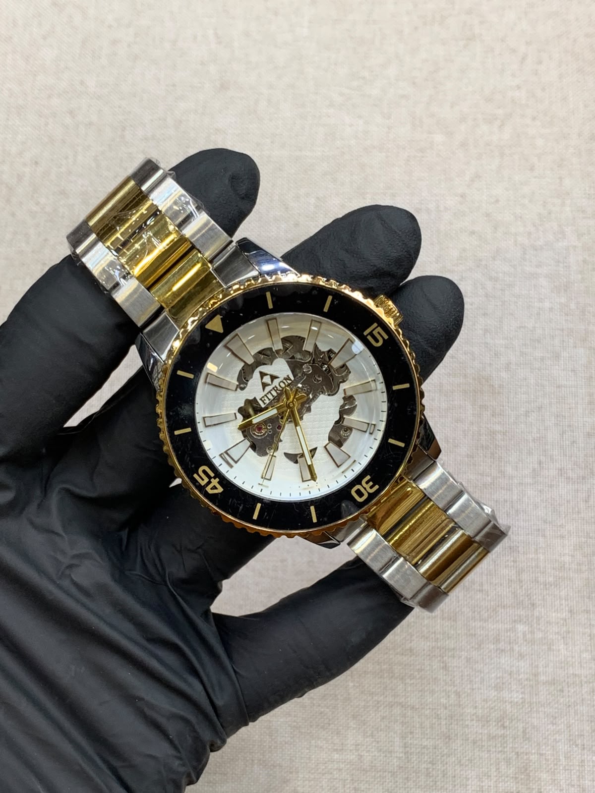 Men watch