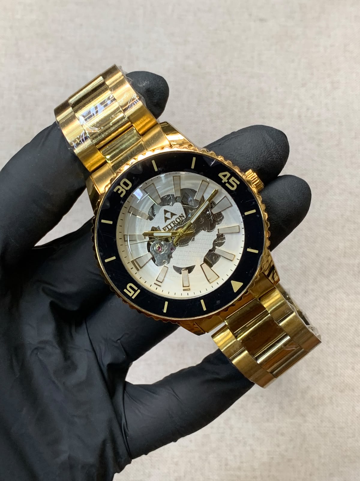 Men watch