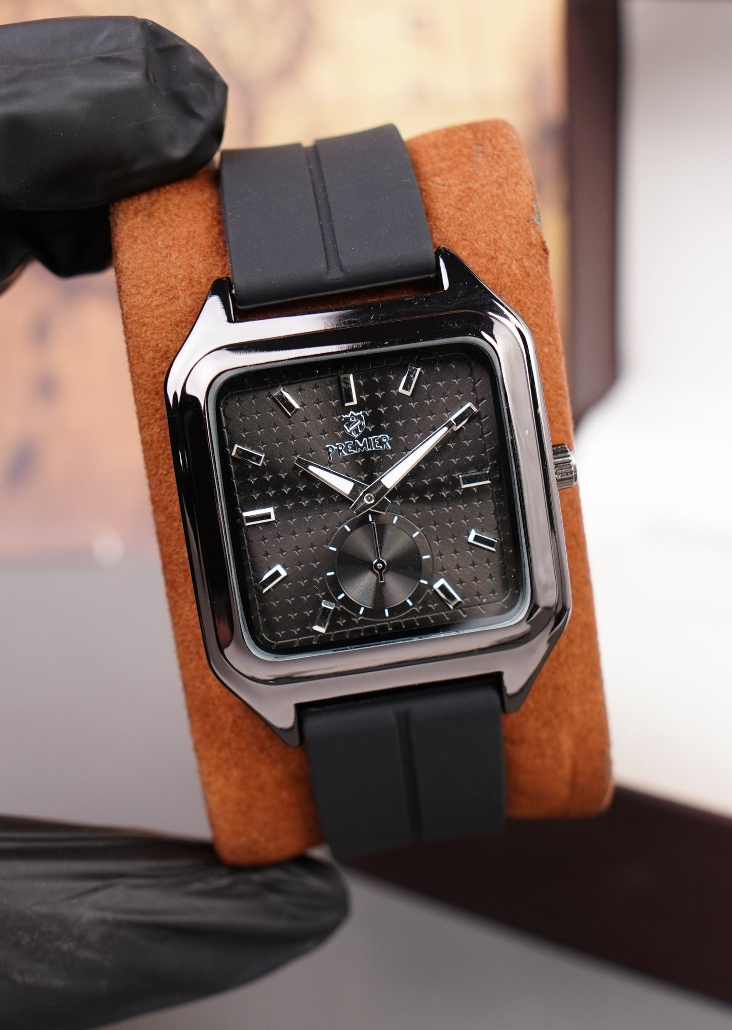 Men watch
